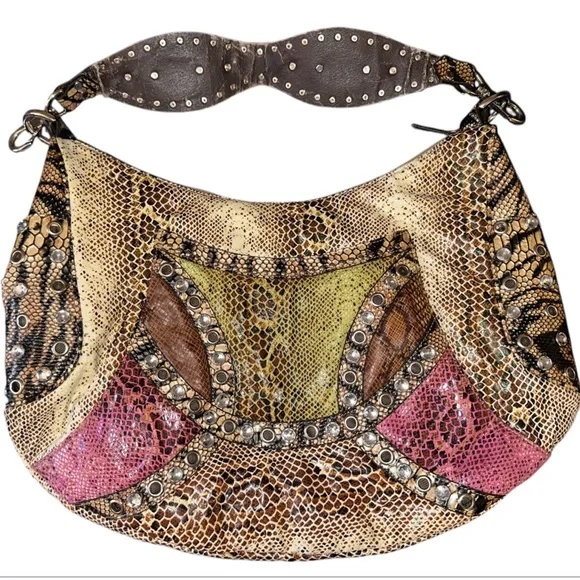 Blue Elegance Shoulder Bag – Timeless Style in Excellent Condition - Picture 3 of 14